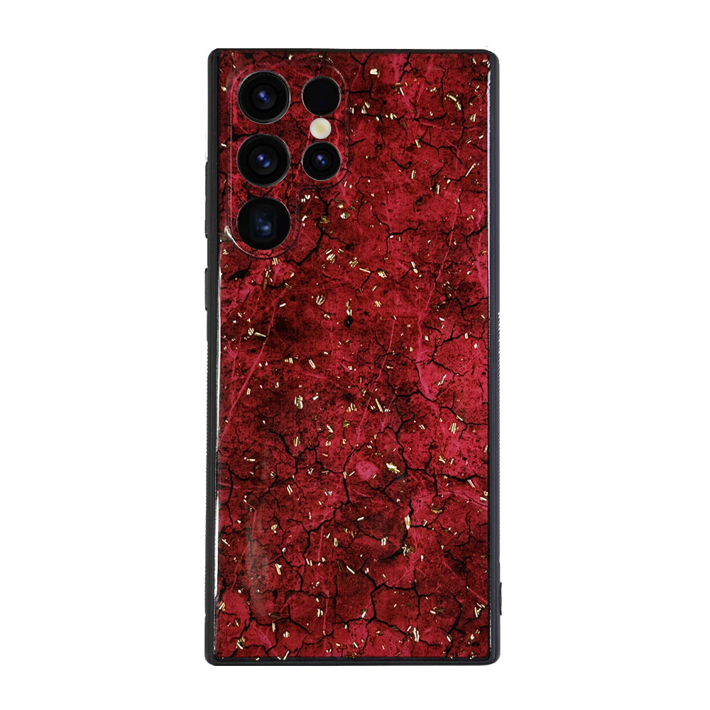 Retro Hair Ball Airbag Bracket Diamond Case for Samsung