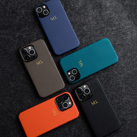 Personalized Leather iPhone Case Custom Case For iPhone 13 14 Pro Max