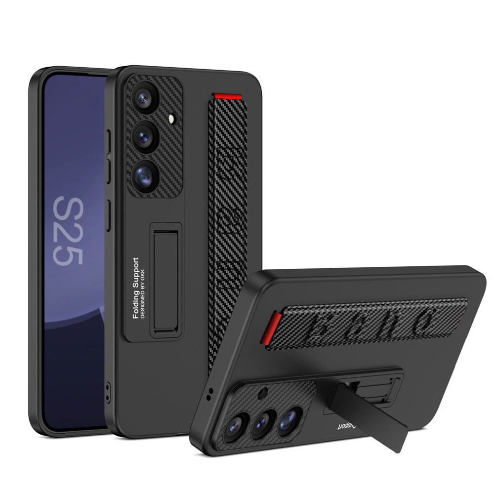 High Quality Wristband Bracket Phone Case For Galaxy S25