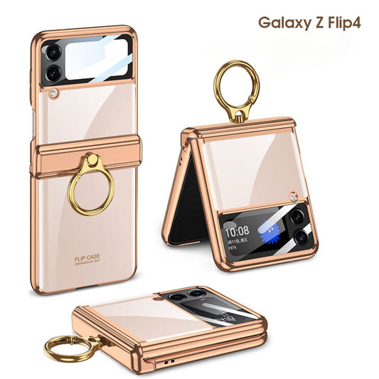Phantom Plating Ring Stand Samsung Galaxy Z Flip4 Folding Case