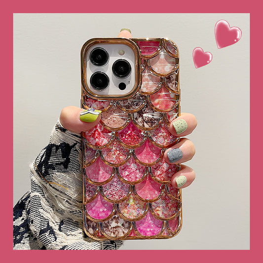 Luxury Mermaid Scale iPhone Case