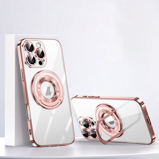 Metal Bracket Plating iPhone Case