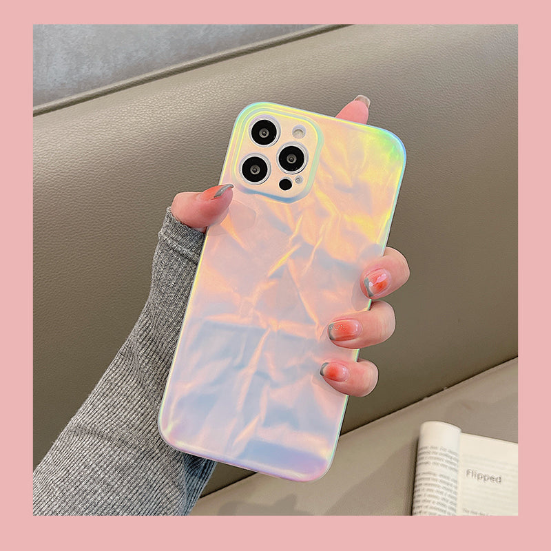 Ultra-Popular Gradient Laser iPhone Case