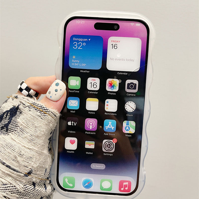 Wavy Fairy Butterfly Chain iPhone Case