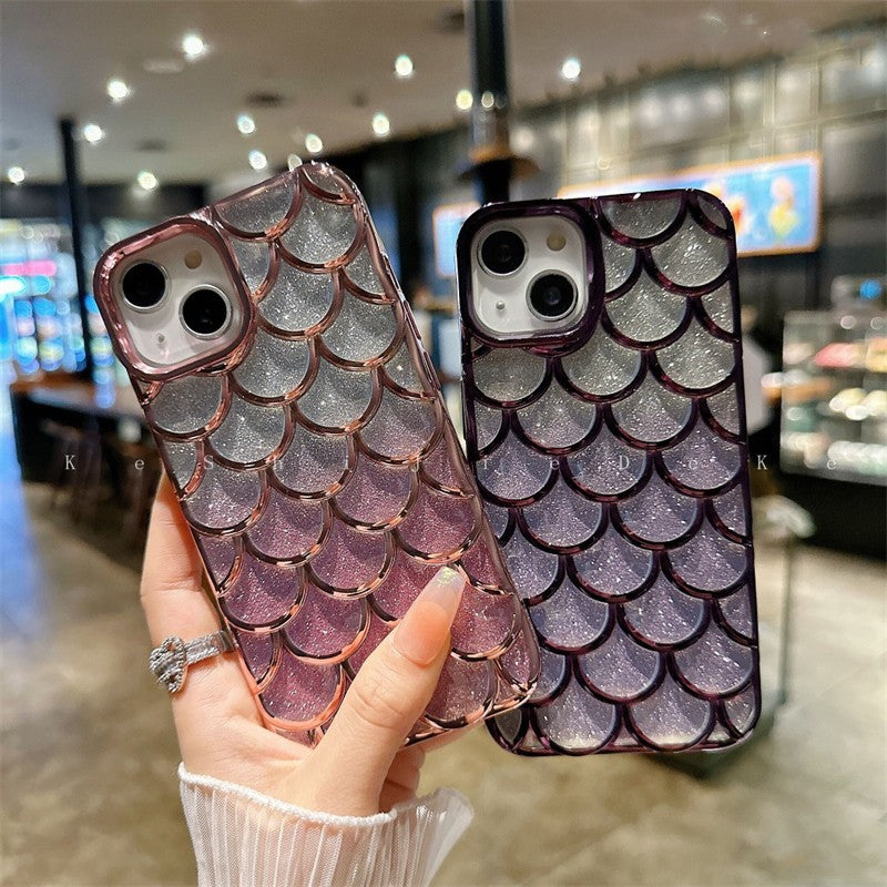 Luxury Mermaid Scale iPhone Case