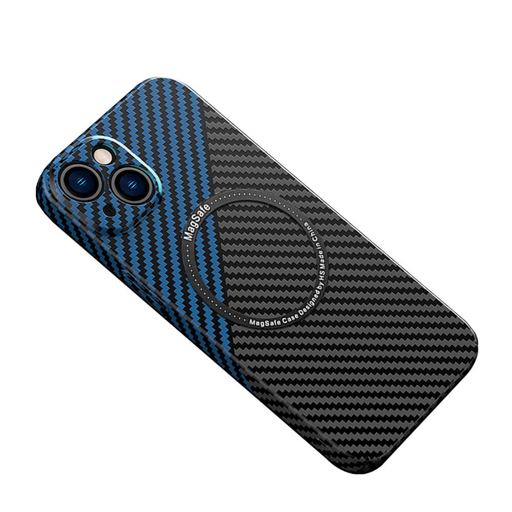 iPhone | Magnetic Carbon Fiber Phone Case