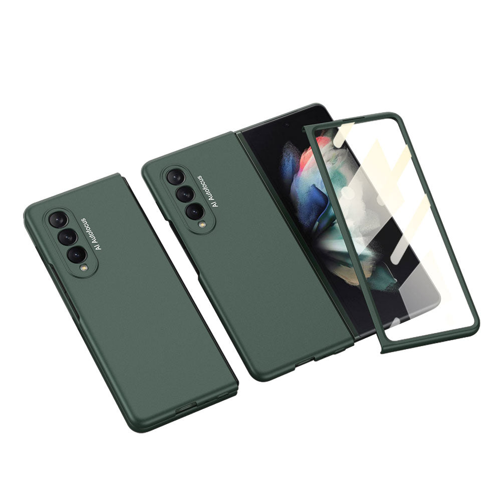 Frosted Ultra-thin Tempered Film Integration Case for Galaxy Z Fold3