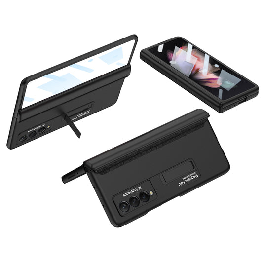 Galaxy Z Fold3 | HD Film | Magnetic Hinge Stand Cover