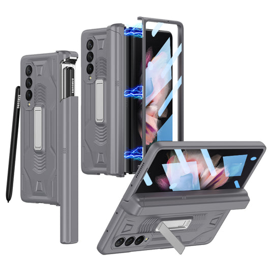 Magnetic Hinge Armor Bracket Slide S Pen Slot Cover for Samsung Galaxy Z Fold3
