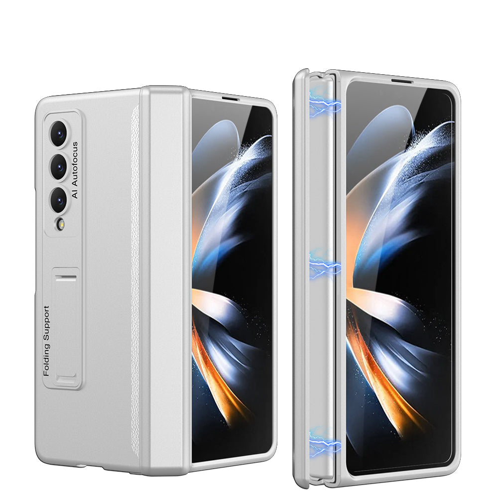 Magnetic Hinge Bracket Tempered Glass Film For Galaxy Z Fold4/Fold3