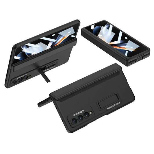 Galaxy Z Fold4 | HD Film | Magnetic Hinge Stand Cover