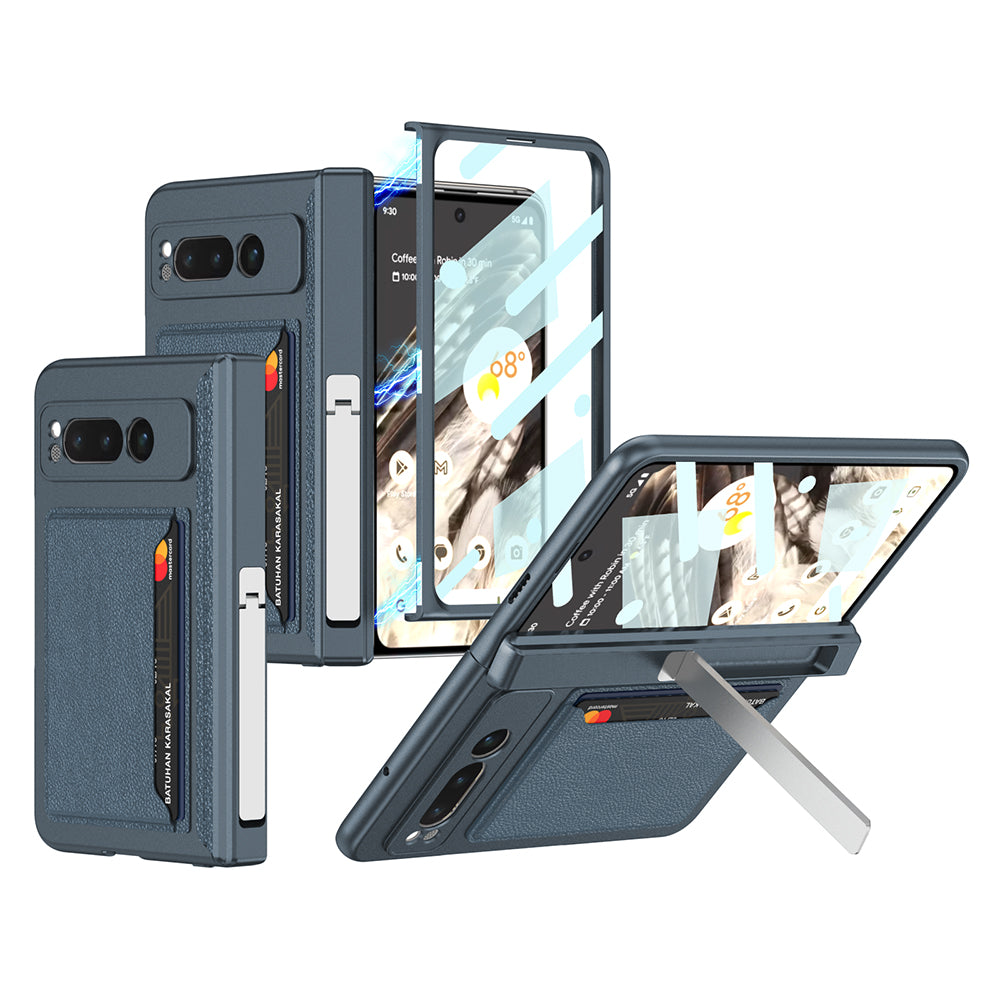 Magnetic All-inclusive Metal Bracket Slim Case for Google Pixel Fold