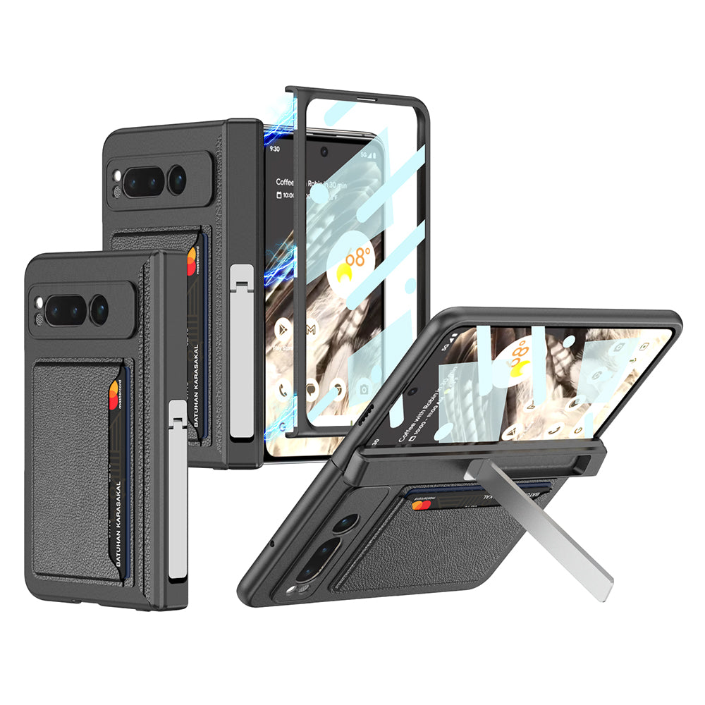 Magnetic All-inclusive Metal Bracket Slim Case for Google Pixel Fold