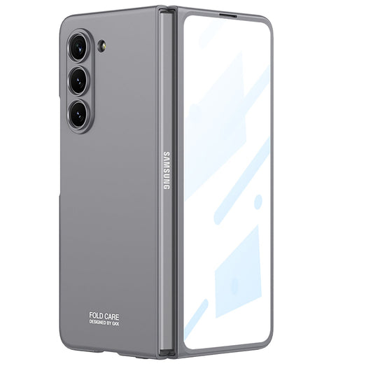 Frosted Ultra-thin Tempered Film Integration Case for Galaxy Z Fold5