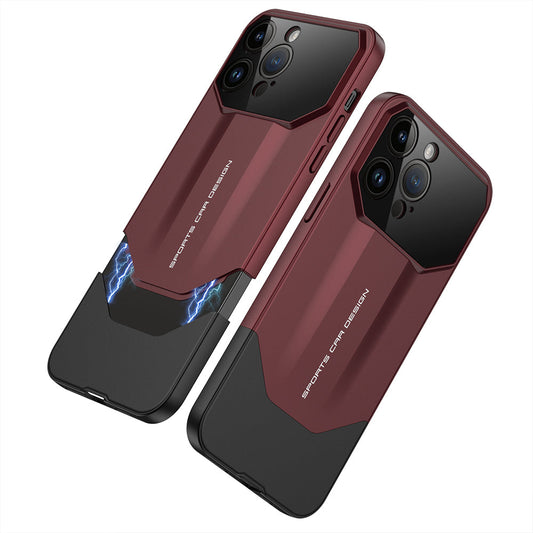 Magnetic Design Anti-fall Business Style iPhone Case