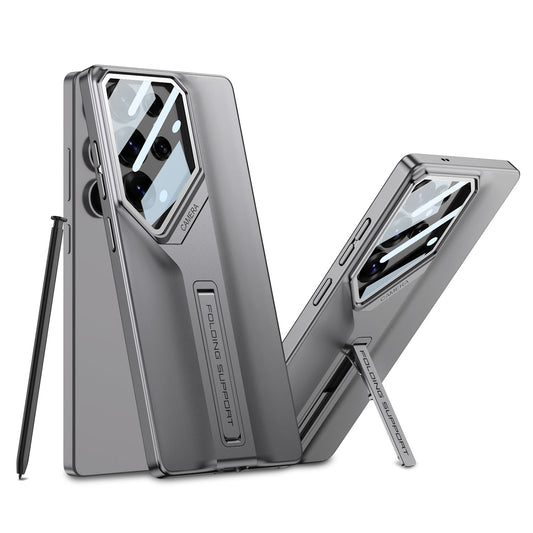 Anti-fall Camera Lens Protection Kickstand Case for Galaxy S25 Ultra