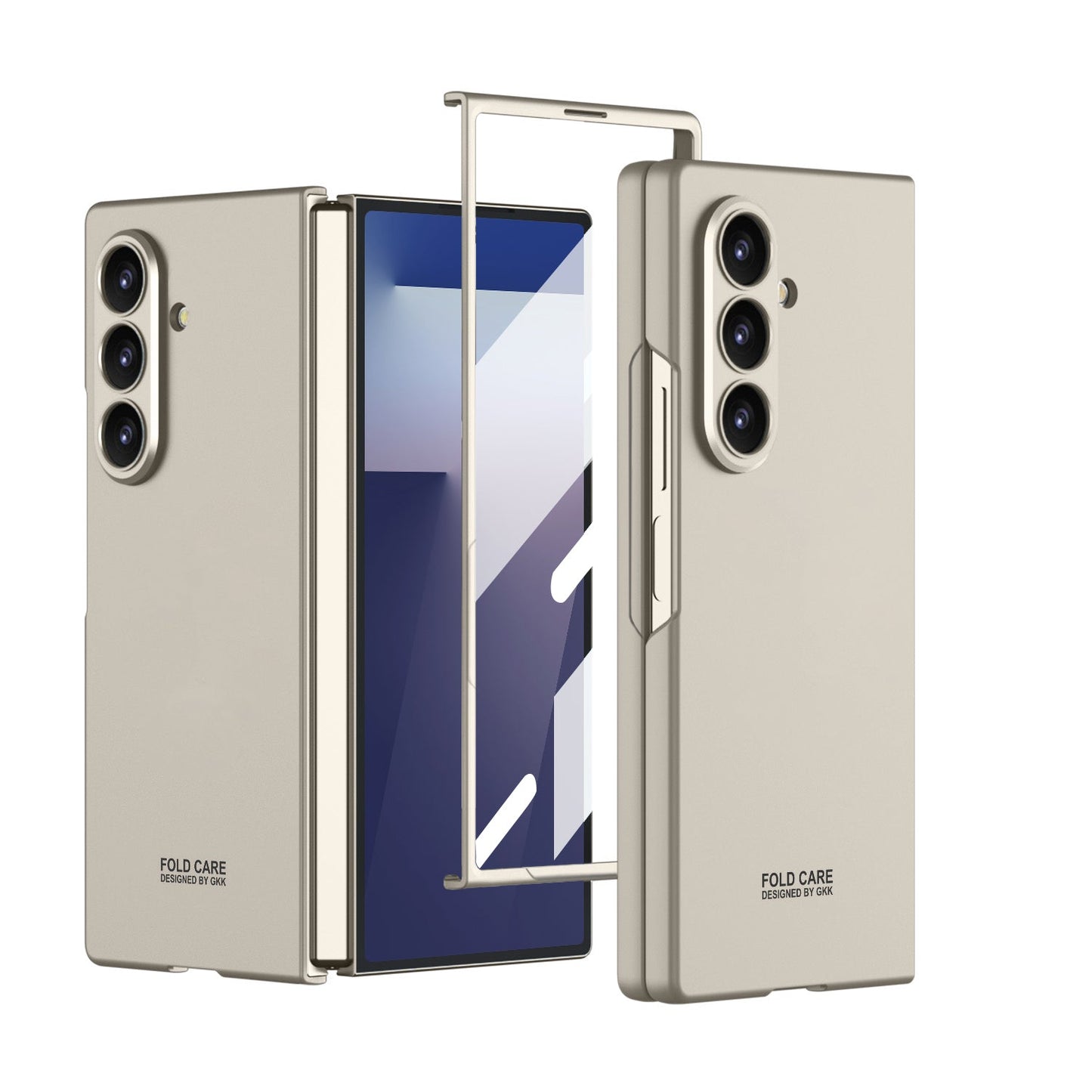 Frosted Ultra-thin Tempered Film Integration Case for Galaxy Z Fold3