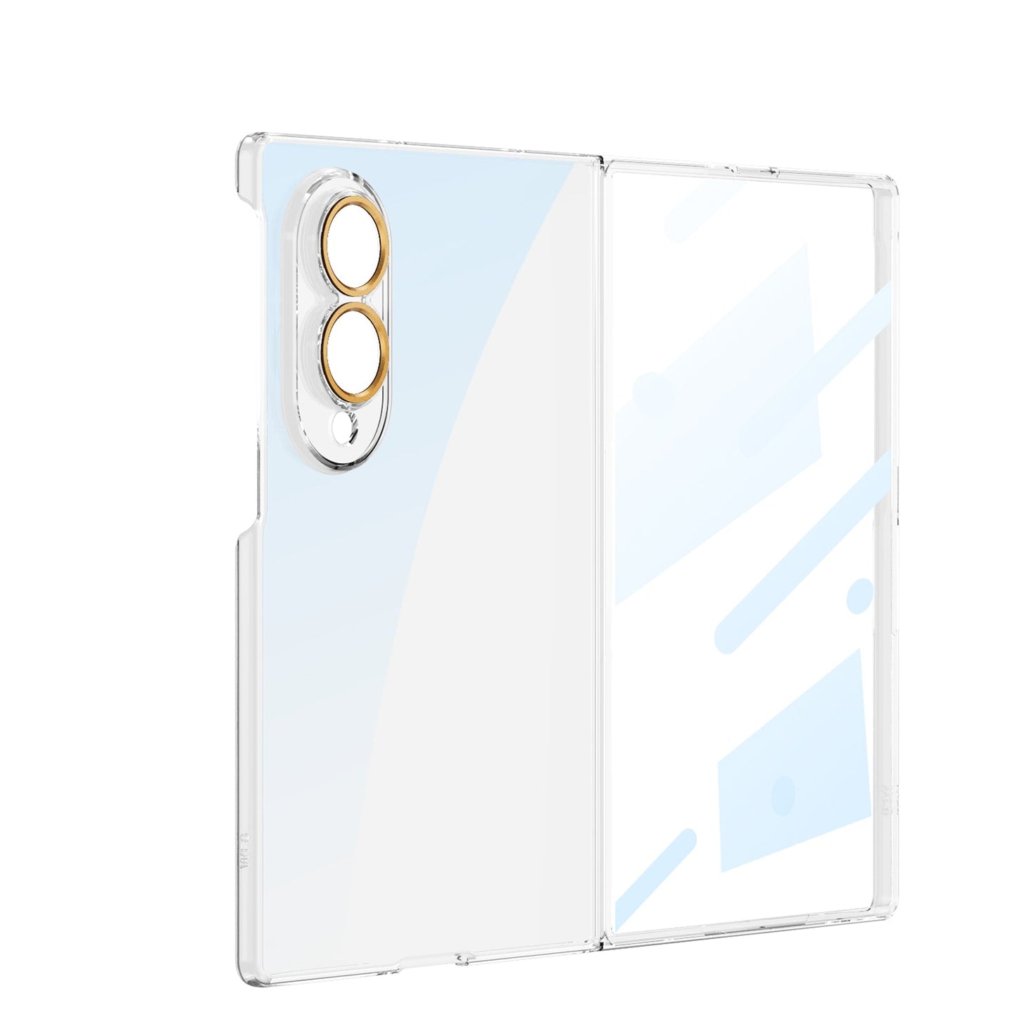 Galaxy Z Fold 8 Ultra-Thin Matte Case With Built-in Tempered Glass