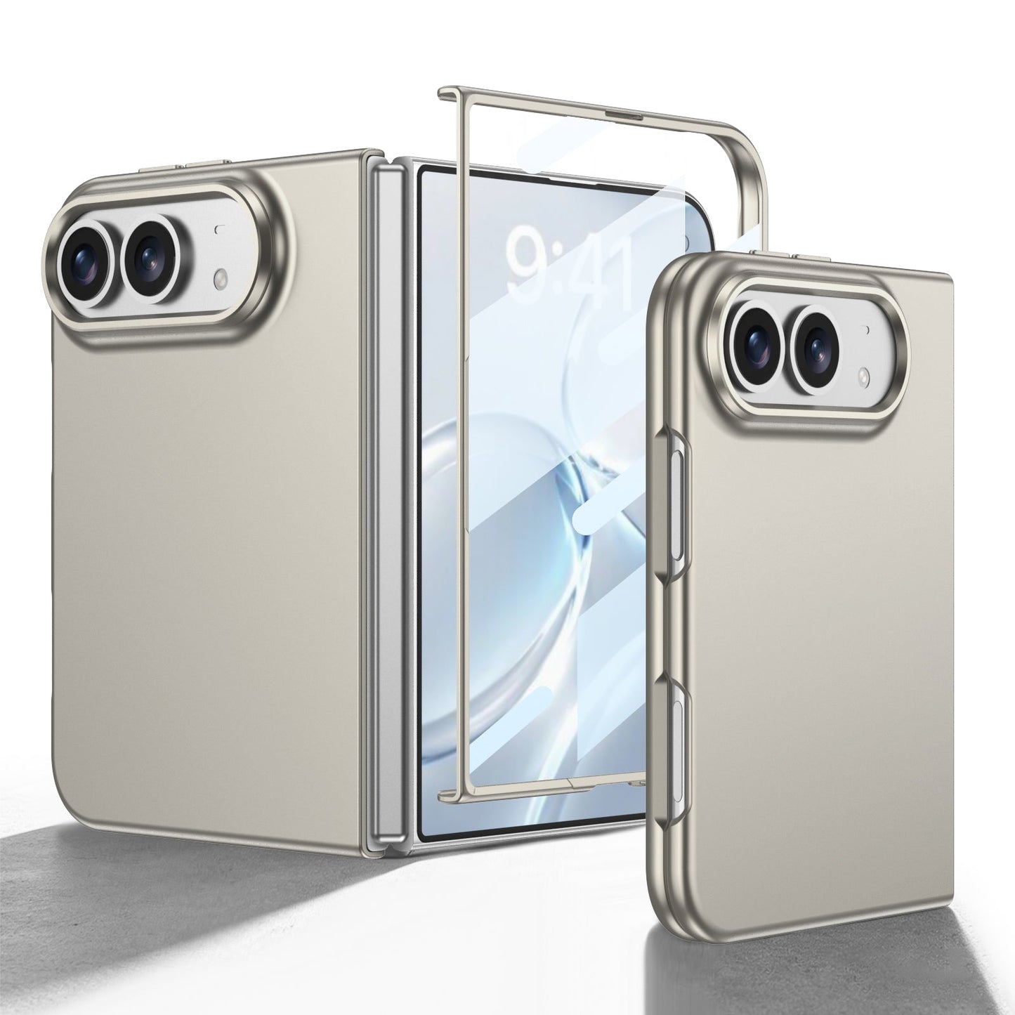 iPhone Ultra | Slim Full‑Coverage Phone Case Built-in Tempered Glass Film
