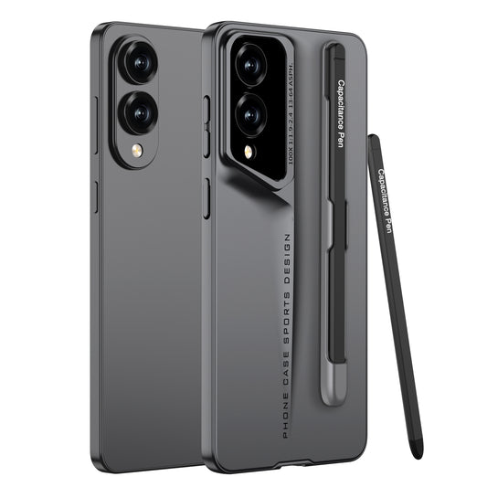 Luxury All-Inclusive Anti-Fall Protective Phone Case With Pen For Samsung Galaxy S25 Edge