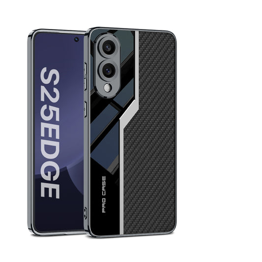 Business Leather Cover-Shockproof For Galaxy S25 Edge