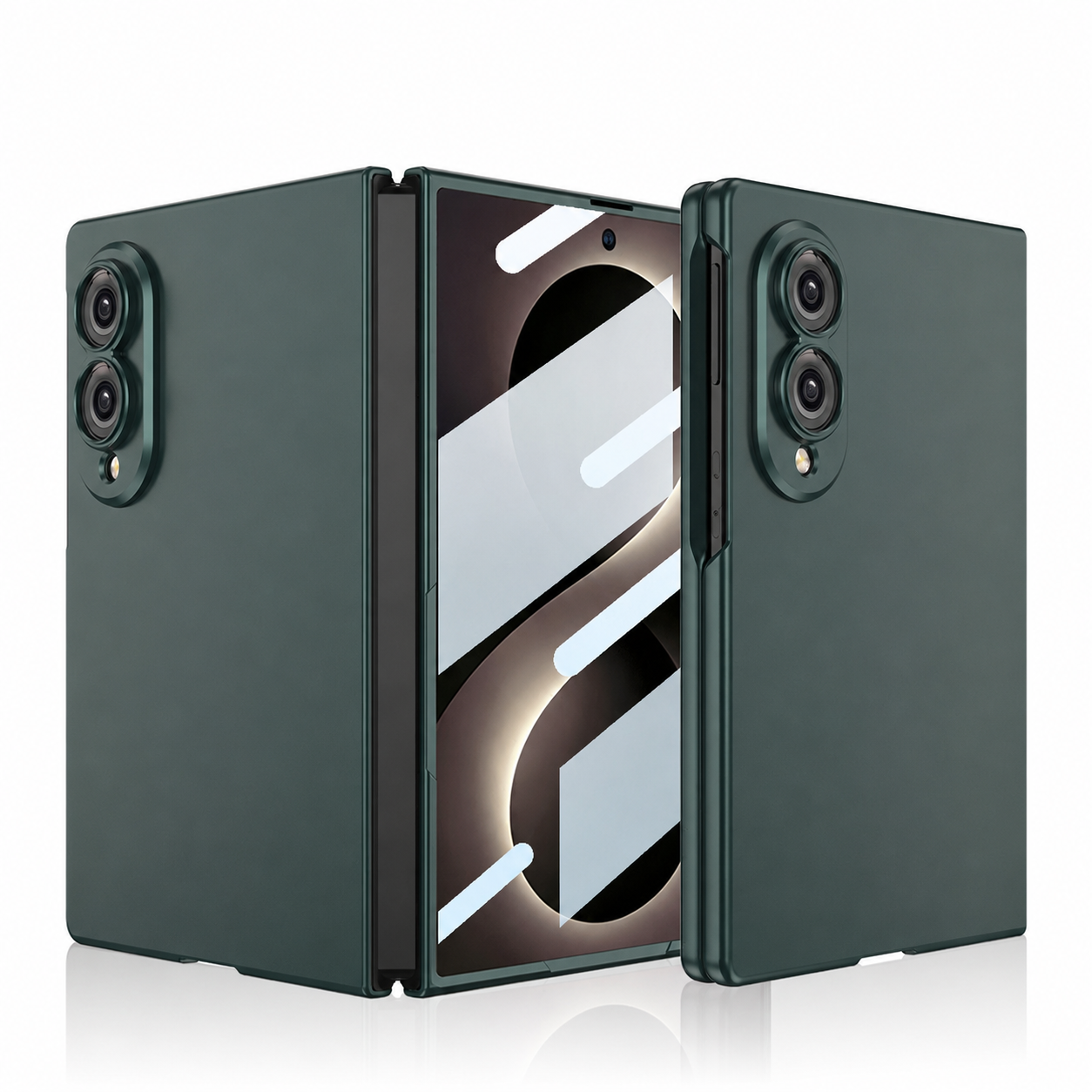 Galaxy Z Fold8 Wide Ultra Matte Black Slim Armor Case ¨C Ultra-Thin Full Coverage Protection