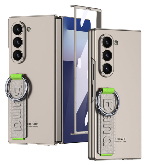 Ultra-thin Ring Wristband Film Integrated Case for Galaxy Z Fold7