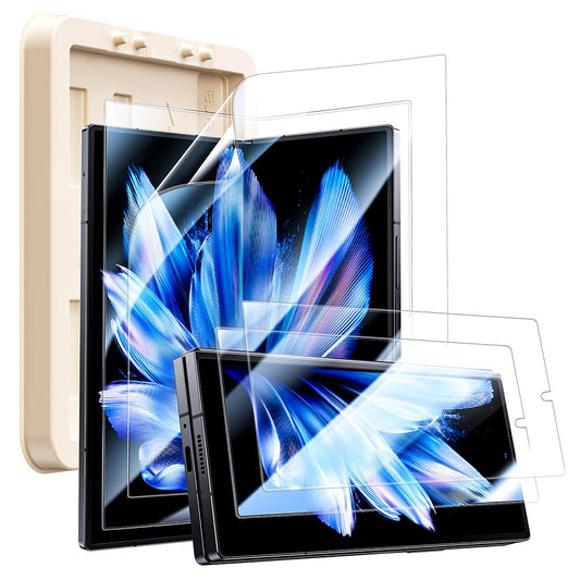 Easy-install Screen Protector & Front Tempered Glass Film for Samsung Galaxy Z Fold 5/6/7