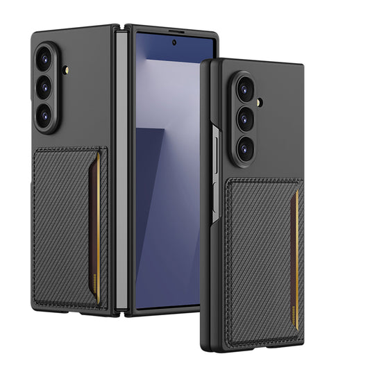 Galaxy Z Fold7 |  Ultra-thin Cover with Leather Card Holder