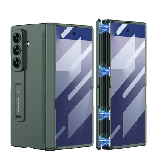 Galaxy Z Fold7 | Magnetic All-Inclusive Shockproof Case With Stand