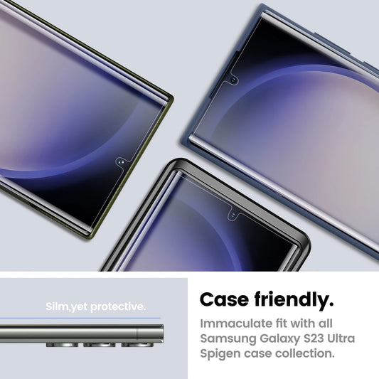 2PS/Set Samsung 24U/S23/22/21+ Curved 2.5D Radian Anti-Peeping Privacy Protector Dust-Free Full-Screen Protector