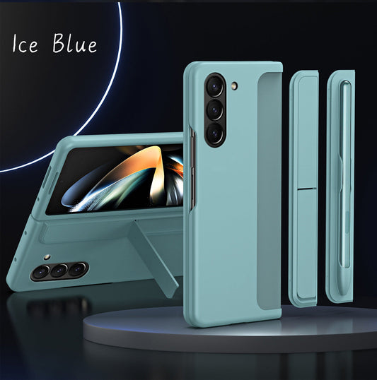 Pen Tray And Bracket 2 in 1 Shockproof Phone Case For Galaxy Z Fold 6/5/4/3