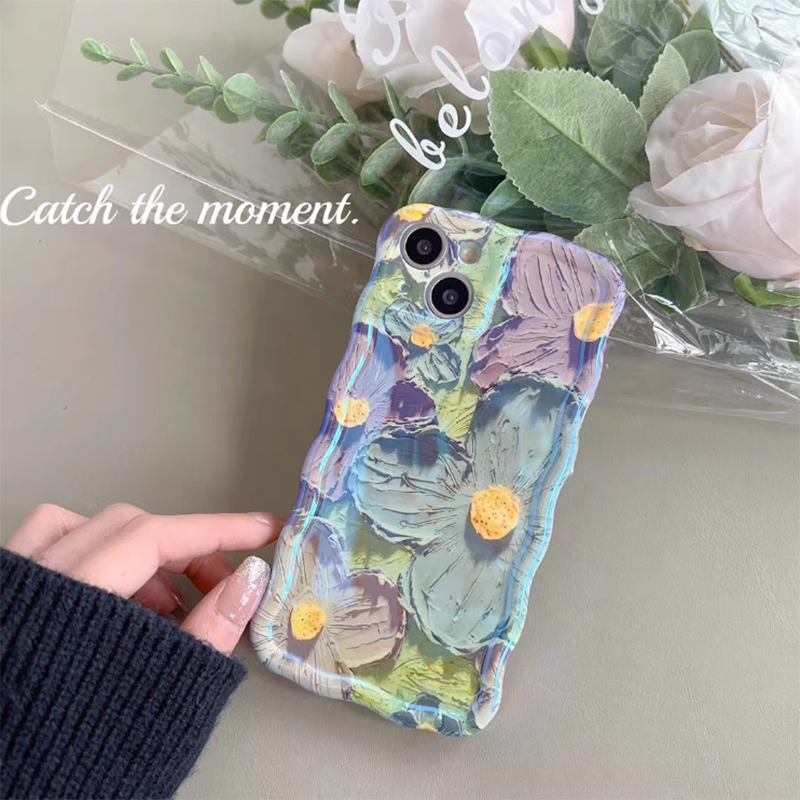 Oil Painting Flower Samsung/iPhone Case