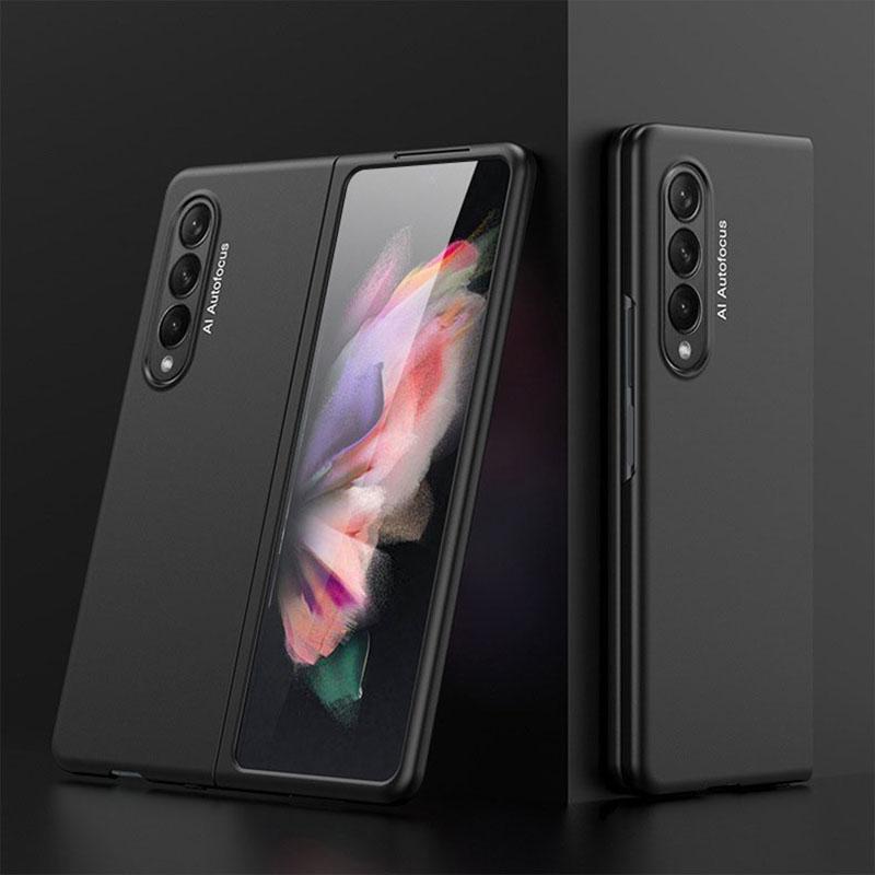 2021 Newest All-inclusive Hard Protection Ultra-thin Armor Matte Case For Samsung Galaxy Z Fold 3 W22 and Flip 3 - GiftJupiter