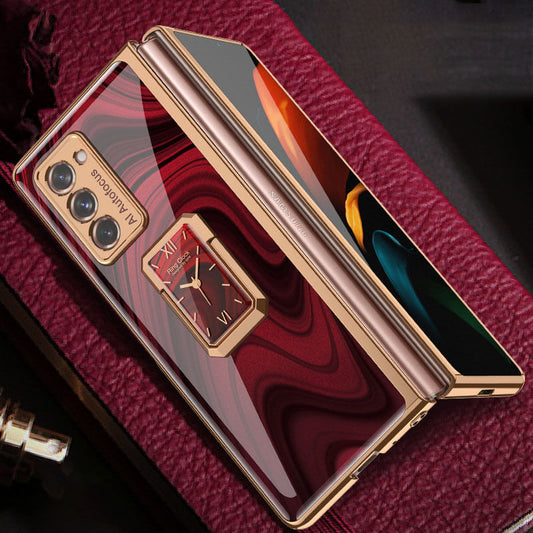 Luxury Plating Protective Scratch Proof iPhone Samsung Case With Ring