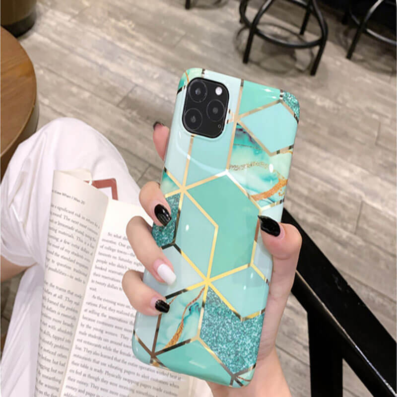 2021 Newest Colorful marble Case For iPhone - Dealggo.com