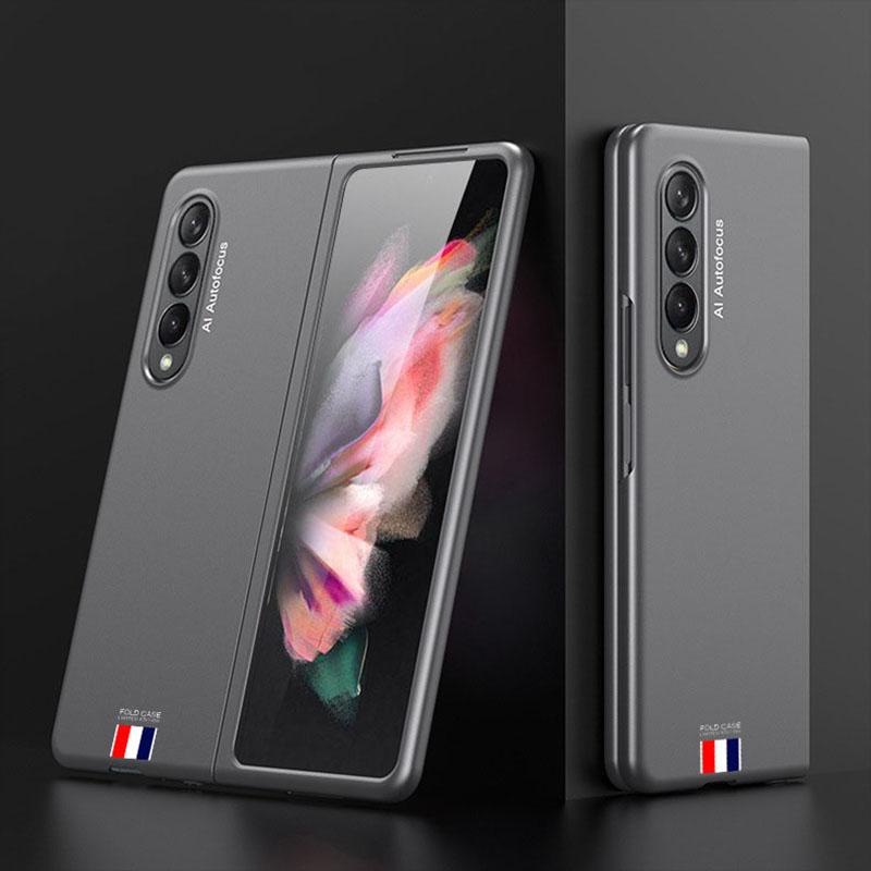 2021 Newest All-inclusive Hard Protection Ultra-thin Armor Matte Case For Samsung Galaxy Z Fold 3 W22 and Flip 3 - GiftJupiter