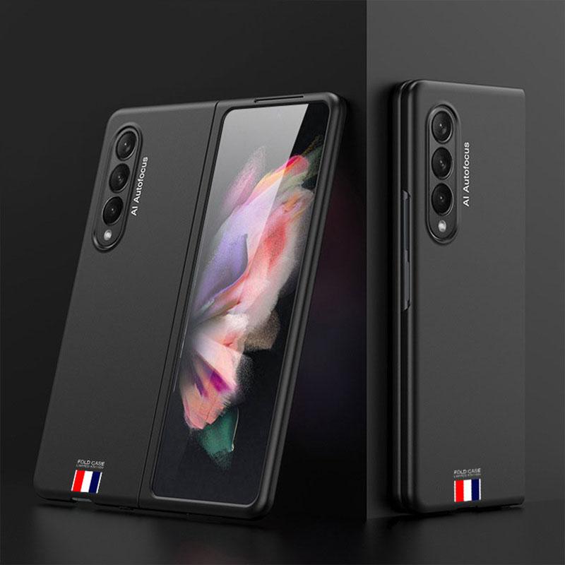 2021 Newest All-inclusive Hard Protection Ultra-thin Armor Matte Case For Samsung Galaxy Z Fold 3 W22 and Flip 3 - GiftJupiter