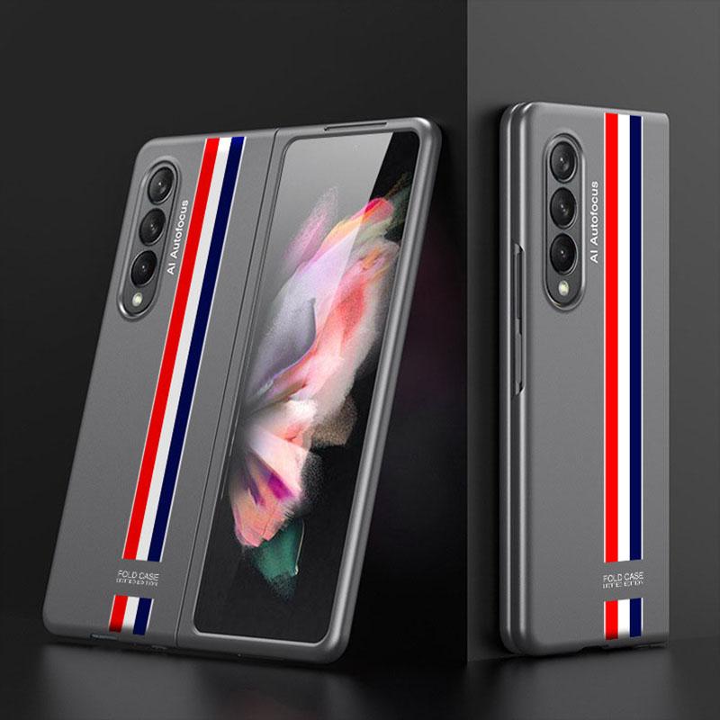 2021 Newest All-inclusive Hard Protection Ultra-thin Armor Matte Case For Samsung Galaxy Z Fold 3 W22 and Flip 3 - GiftJupiter