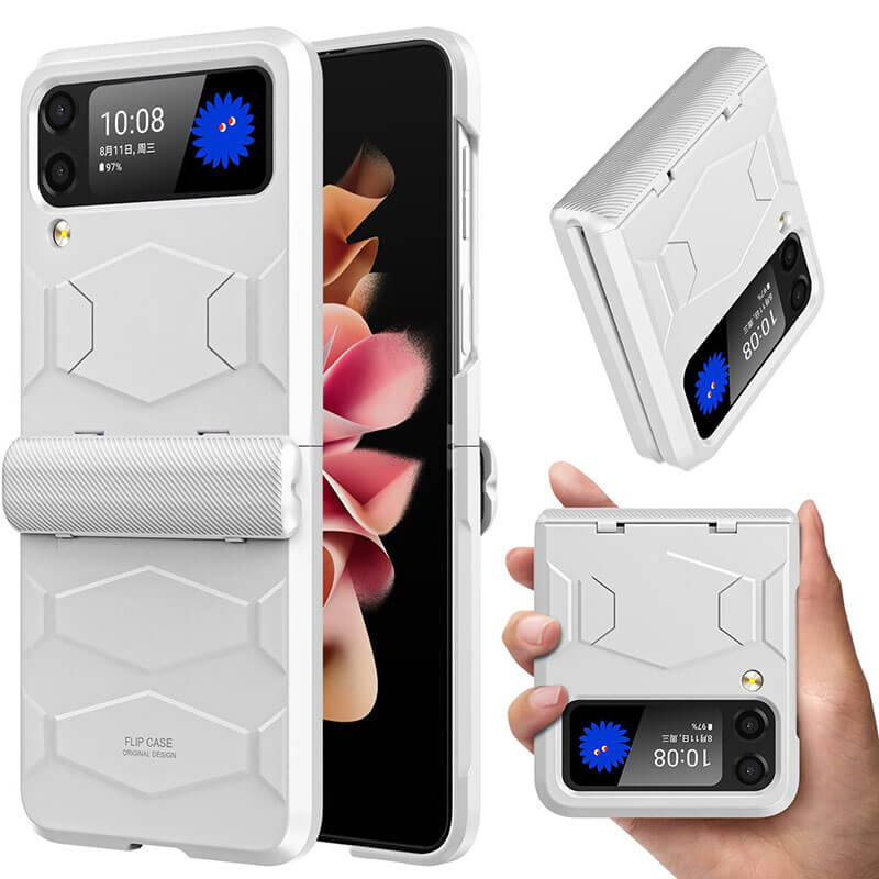 Armor Shockproof Hinge Protective Case Compatible for Samsung Galaxy Z Flip 3 5G - GiftJupiter