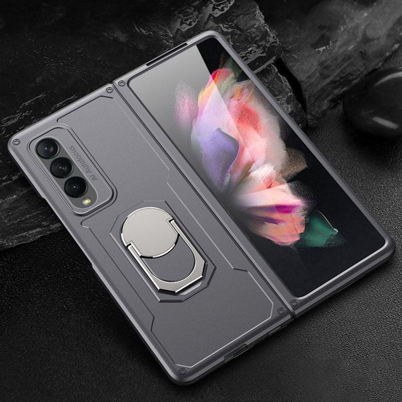 2021 Newest All-inclusive Hard Protection Ultra-thin Armor Matte Case For Samsung Galaxy Z Fold 3 W22 and Flip 3 - GiftJupiter