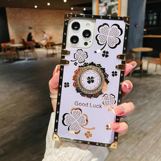 2021 Luxury Four-leaf Clover Fashion Case For iPhone 13 12 11 X XS MAX - Dealggo.com