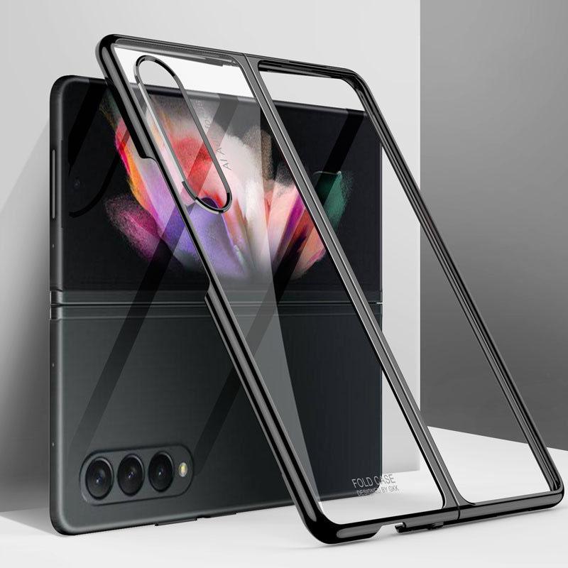 2021 Newest All-inclusive Hard Protection Ultra-thin Armor Matte Case For Samsung Galaxy Z Fold 3 W22 and Flip 3 - GiftJupiter