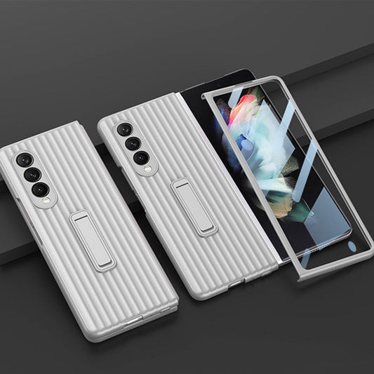 Simple Solid Color Suitcase Ultra-thin Case For Samsung Galaxy Z Fold3