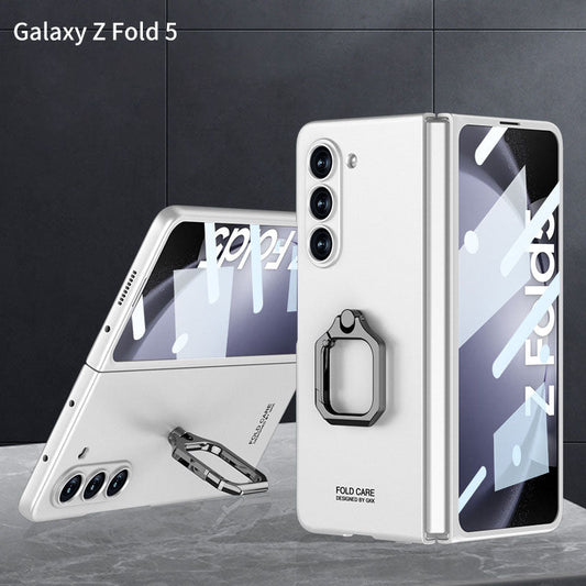 The Square Ring Anti-fall Protective Case For Samsung Galaxy Z Fold5