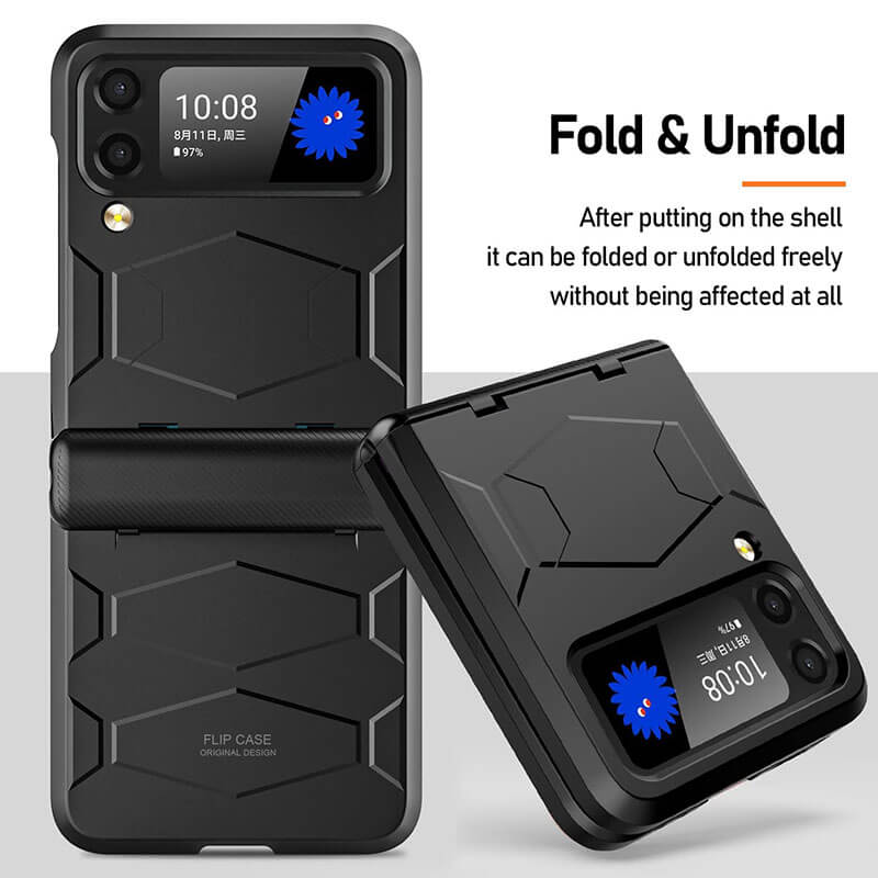 Armor Shockproof Hinge Protective Case Compatible for Samsung Galaxy Z Flip 3 5G - GiftJupiter