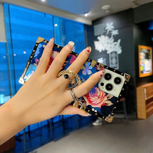 Vintage Fashion Rose Ring Phone Case For iPhone - Dealggo.com