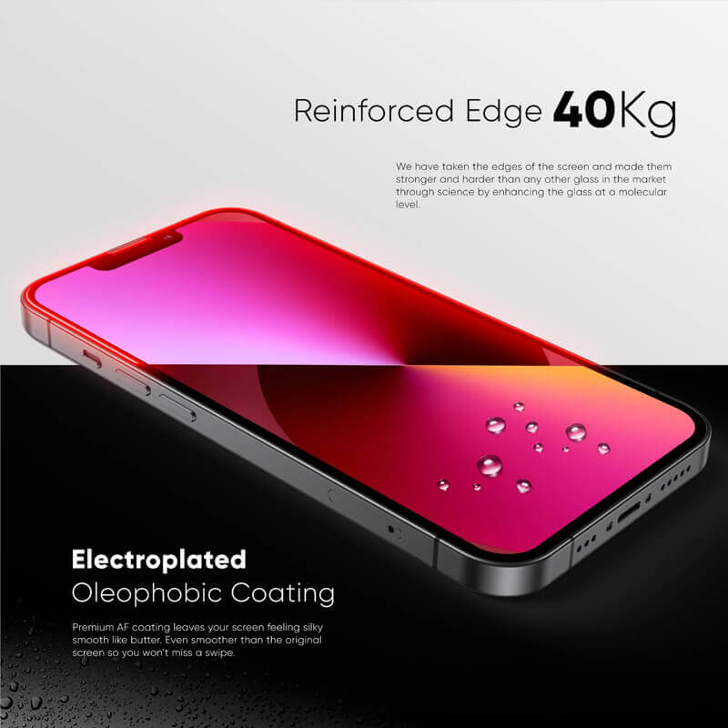 iPhone 12 Series | Screen Protector Edge-to-Edge Anti-Microbial Anti-Static Technology