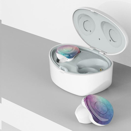 Newest Wireless Bluetooth 5.0 & IP7 Waterproof Bluetooth Headset Dual Mic with Charger - Dealggo.com