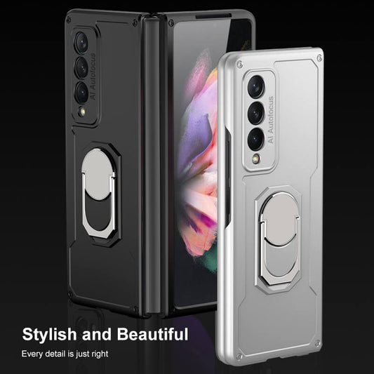 Armor Anti-knock Protection Ring Stand Cover For Samsung Z Fold Fold2 Fold3 5G - Dealggo.com